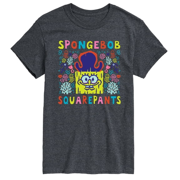 The Spongebob Movie: Search For Squarepants - Underworld - Men's Short Sleeve Graphic T-Shirt