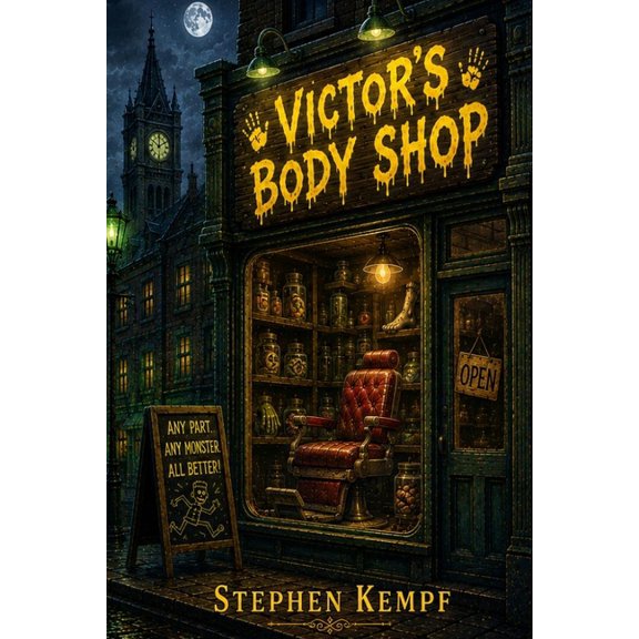 The Spookville Chronicles Victor's Body Shop, Book 1, (Paperback)