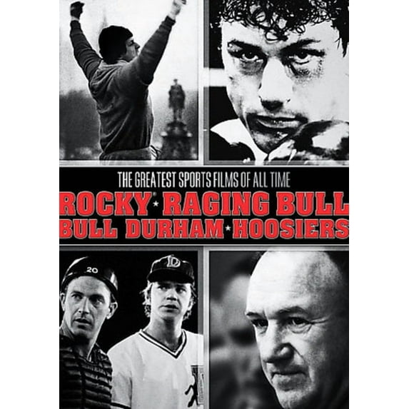 The Sports Giftset: Bull Durham / Hoosiers / Rocky / Raging Bull