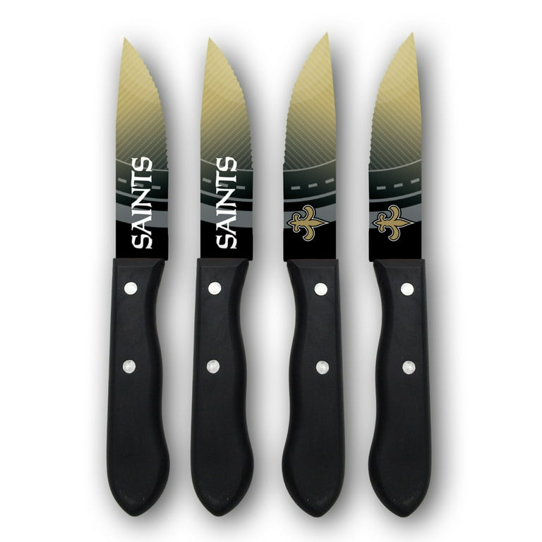 The Sports Vault - NFL 5 Piece Kitchen Knife Set, Philadelphia Eagles