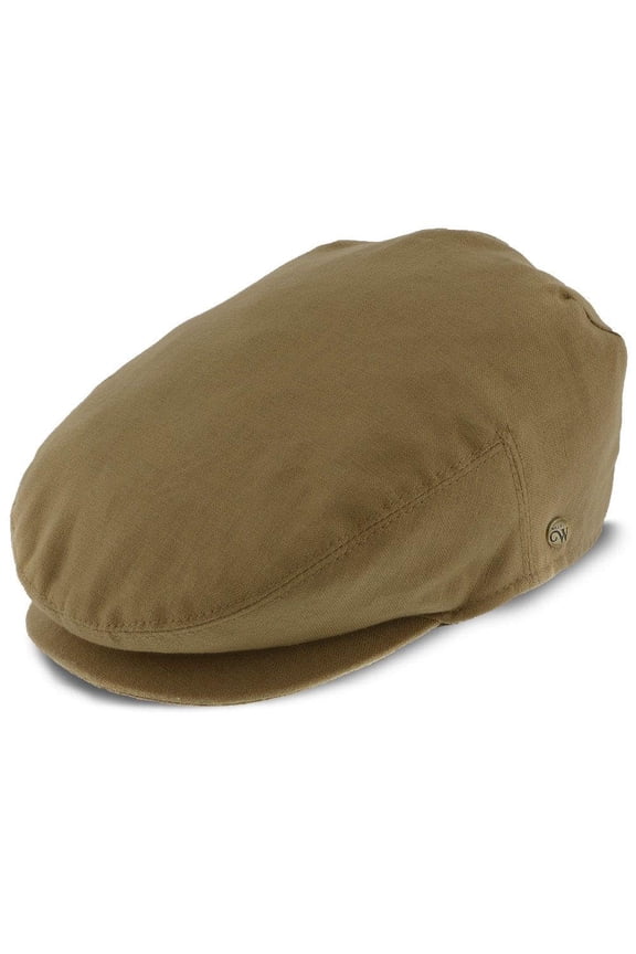 The Sportsman - Walrus Hats Tan Linen Ivy Cap