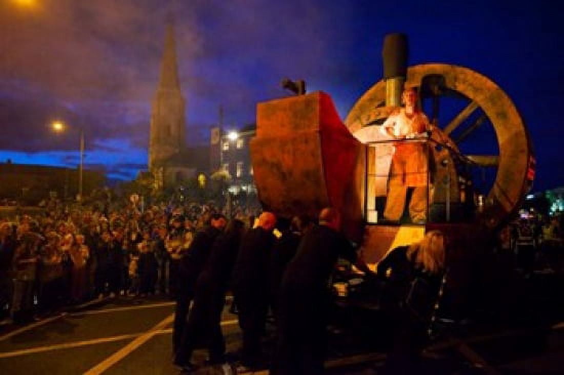 The Spraoi Street Festival Waterford City Ireland Canvas Art - Panoramic Images (19 x 12)