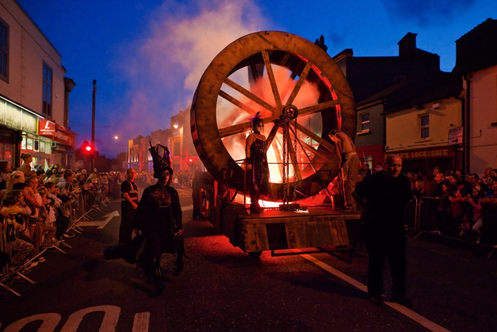 The Spraoi Street Festival Waterford City Ireland Canvas Art - Panoramic Images (36 x 12)