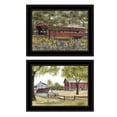 thumbnail image 1 of TrendyDecor4U The Spring House 2-Pc Vignette By Billy Jacob Wall Art V622-704G, 1 of 3