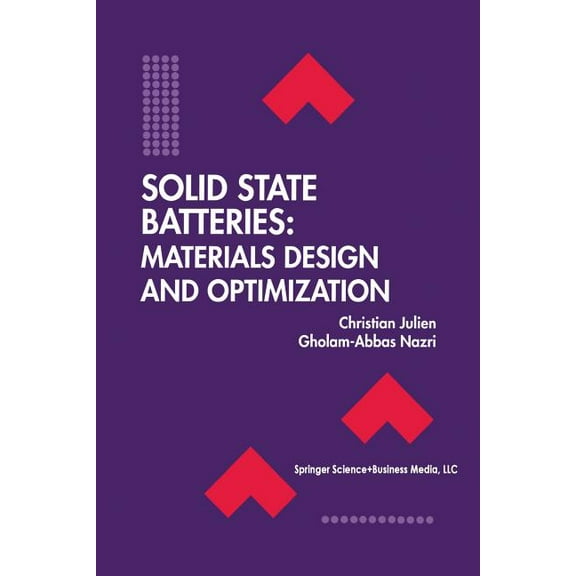 The Springer International Engineering a Solid State Batteries: Materials Design and Optimization, Book 271, (Paperback)