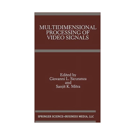 The Springer International Engineering a Multidimensional Processing of Video Signals, Book 171, (Paperback)