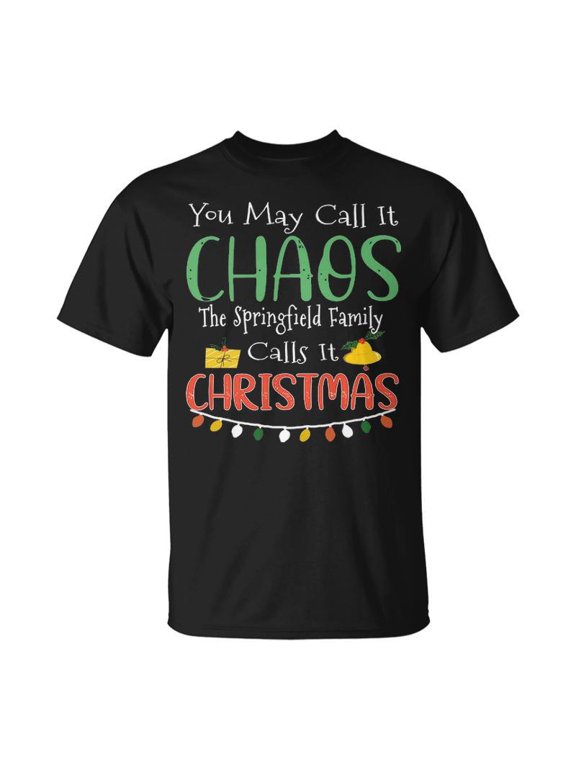The Springfield Name Christmas The Springfield TShirt