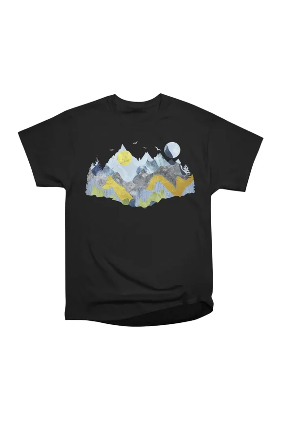 The Springtime Mountains T-Shirt Tee Gift For Him Merch For Her Apparel For Friend