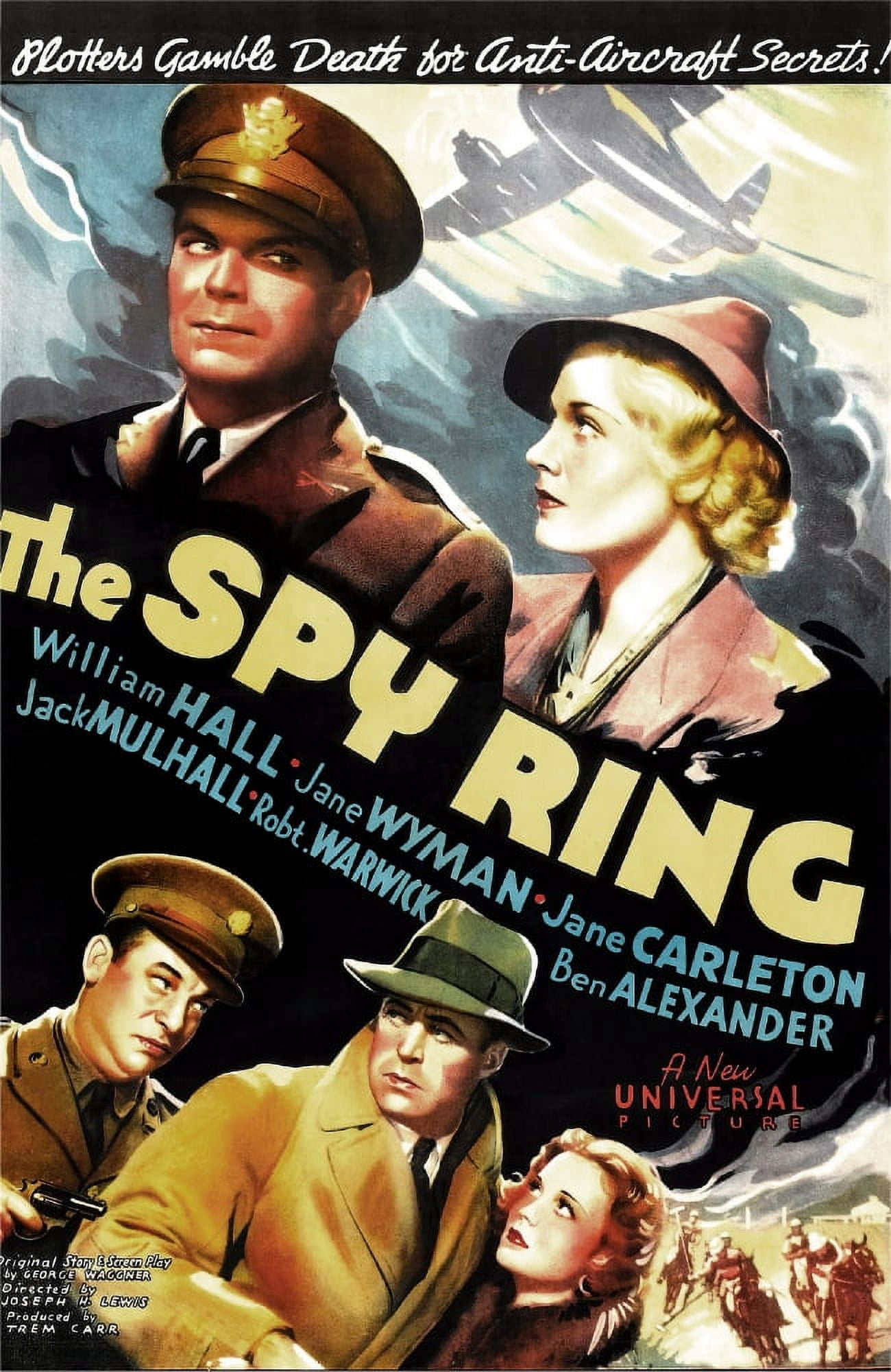 The Spy Ring U Canvas Art - (11 x 17)
