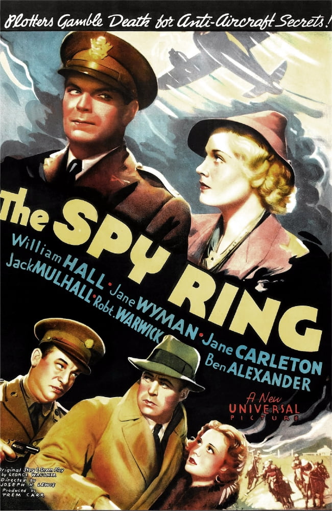 The Spy Ring U Canvas Art - (24 x 36)
