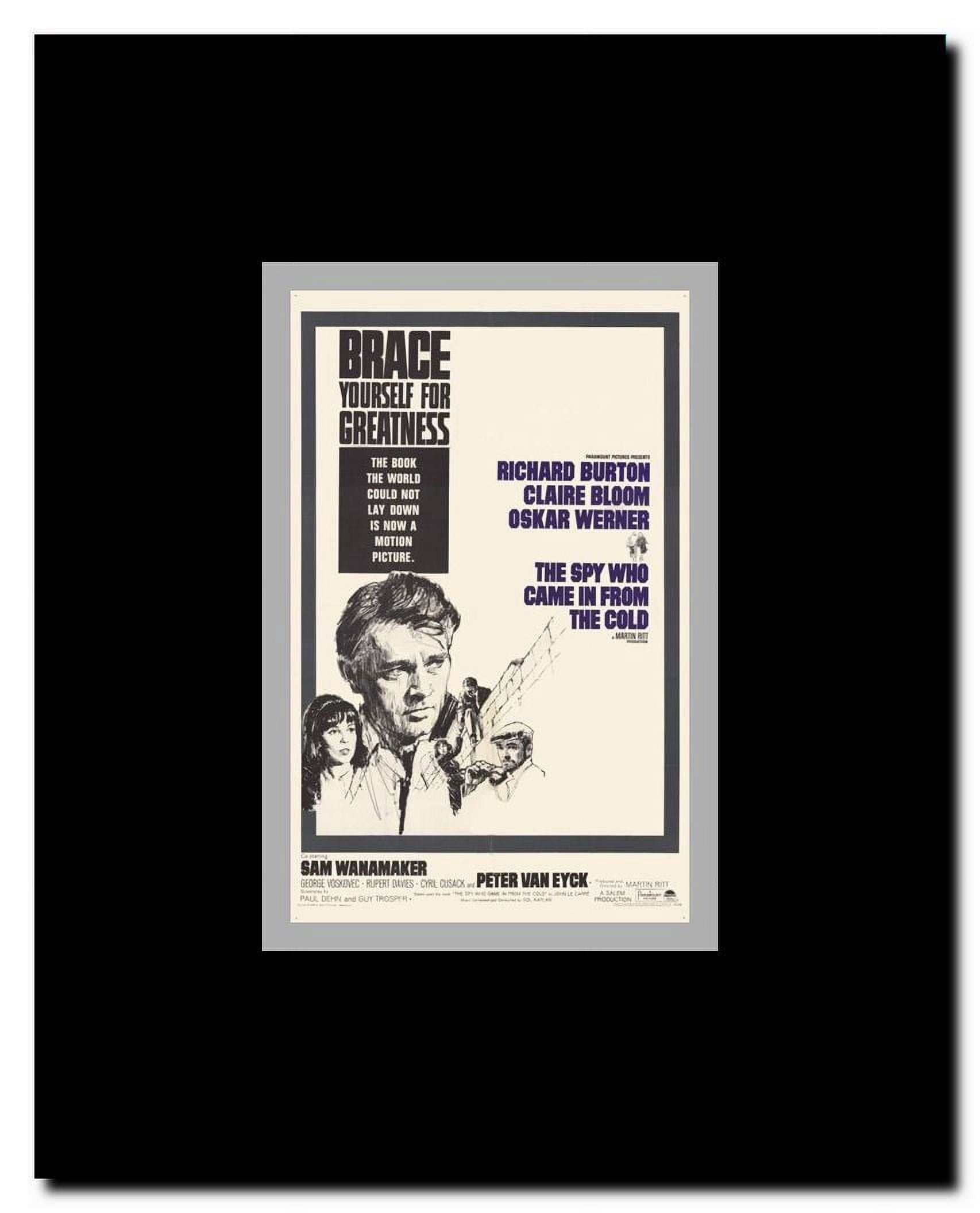 The Spy Who Came In From the Cold Framed Movie Poster