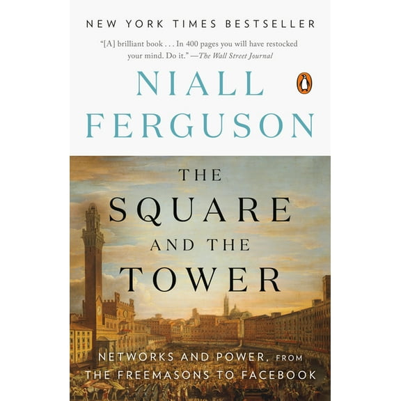The Square and the Tower: Networks and Power, from the Freemasons to Facebook, (Paperback)
