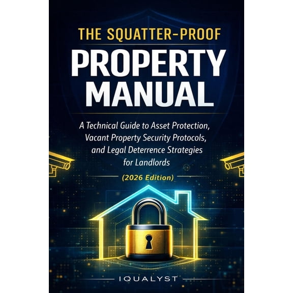 The Squatter-Proof Property Manual: A Technical Guide to Asset Protection, Vacant Property Security Protocols, and Legal, (Paperback)