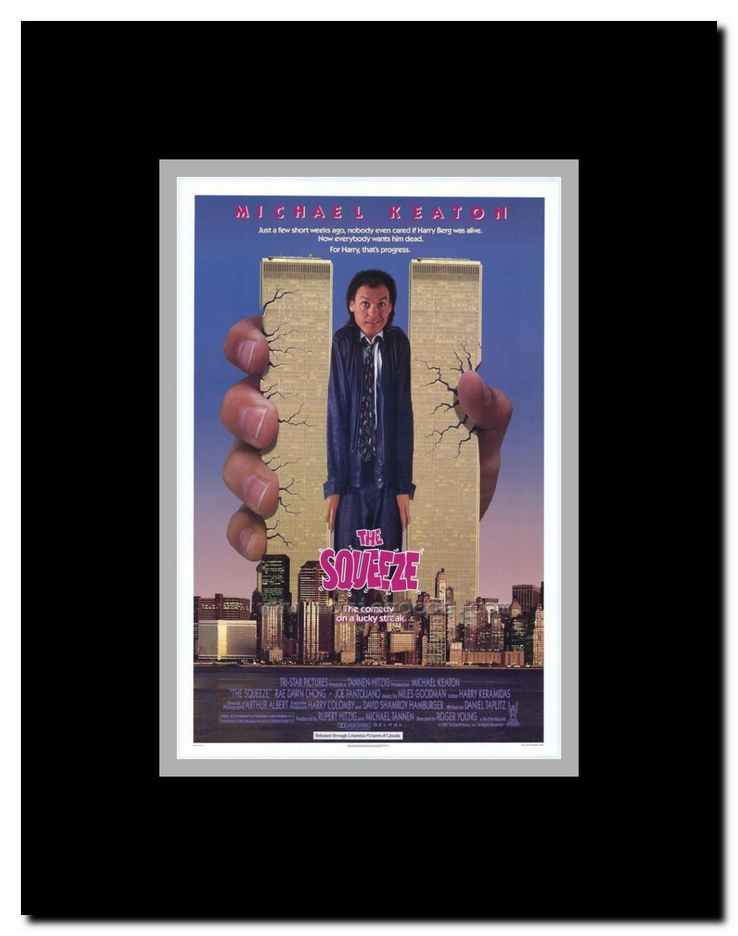 The Squeeze Framed Movie Poster