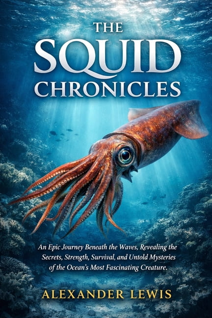 The Squid Chronicles: An Epic Journey Beneath the Waves, Revealing the Secrets, Strength, Survival, and Untold Mysteries, (Paperback)