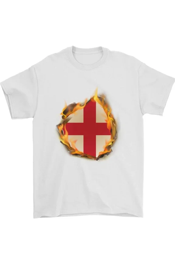 The St Georges Cross English Flag England T-Shirt