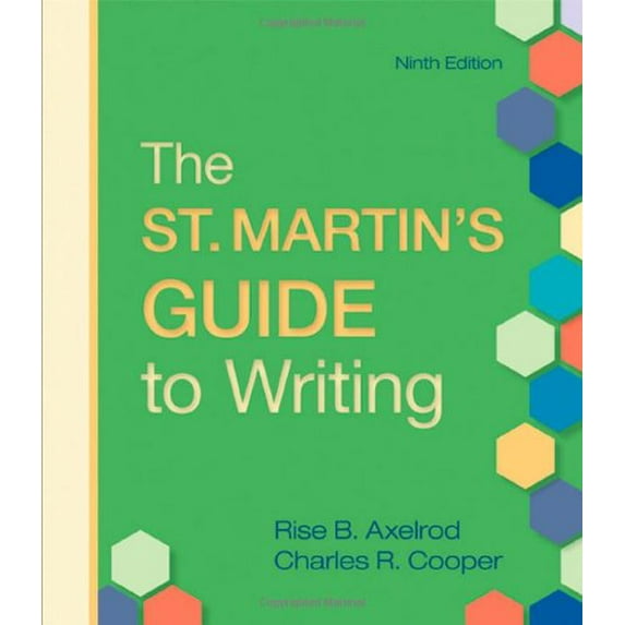 Pre-Owned The St. Martin's Guide to Writing (Hardcover) 0312536127 9780312536121