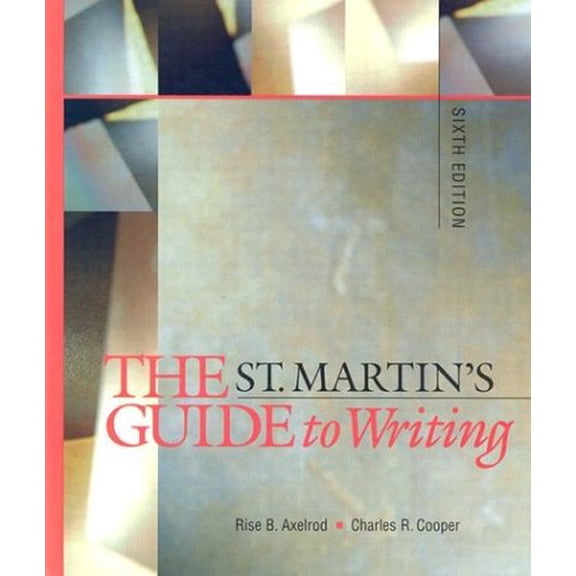 Pre-Owned The St. Martin's Guide to Writing : Short (Hardcover) 9780312201067