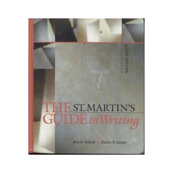 Pre-Owned St Mart GD Writ 3EC (Paperback) 9780312034955