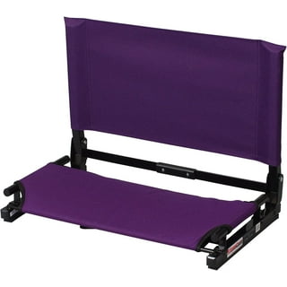 Northwestern University Wildcats Comfy Purple Fabric Stadium Seat Cushion  14X11X1.75