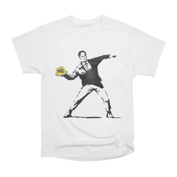 The Stapler in Jello Thrower T-Shirt Tee Gift For Him Merch For Her Apparel For Friend