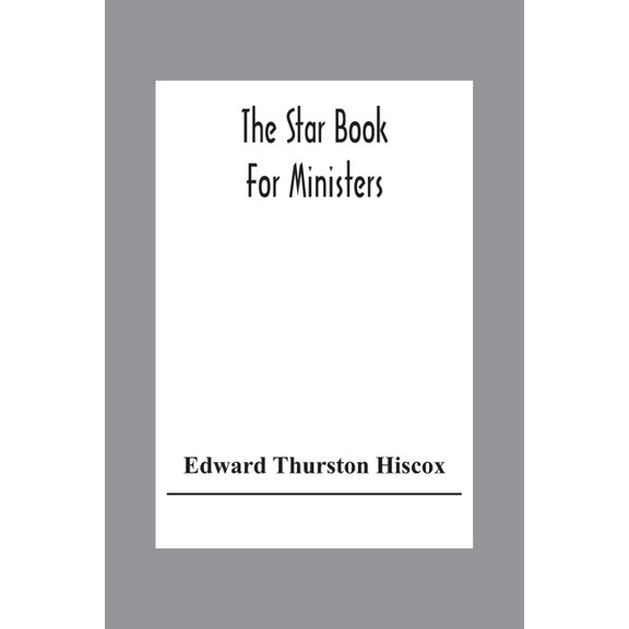 The Star Book For Ministers, (Paperback)