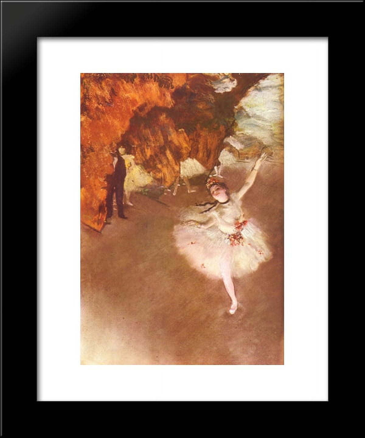絵画 dancer The Star (Dancer on Stage) 20x24 Framed Art Print by Edgar Degas