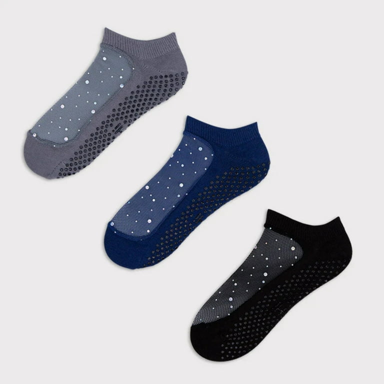 The Star Grip Sock Pack - 3 Pack Women's SHASHI Grip Socks Medium / Large  for Pilates, Barre, Yoga