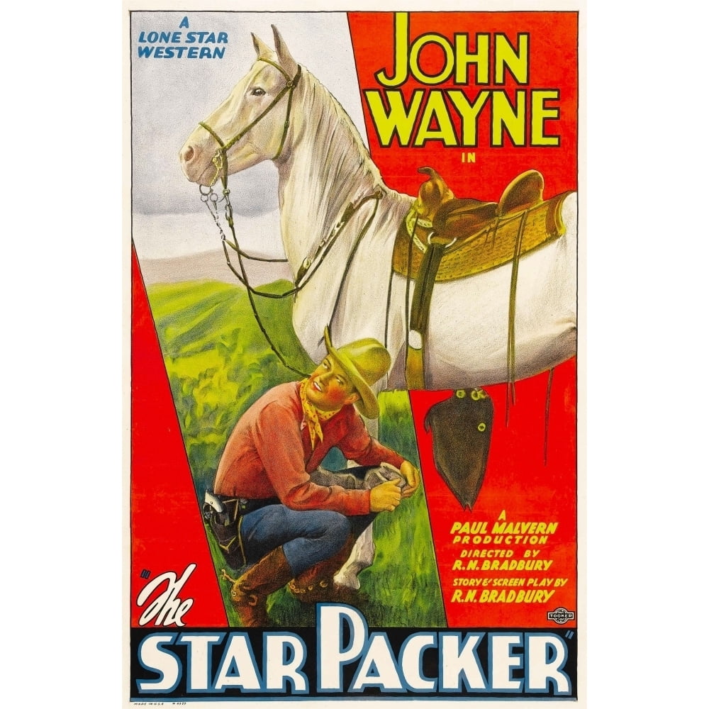 The Star Packer John Wayne 1934. Movie Poster Masterprint (11 x 17 ...