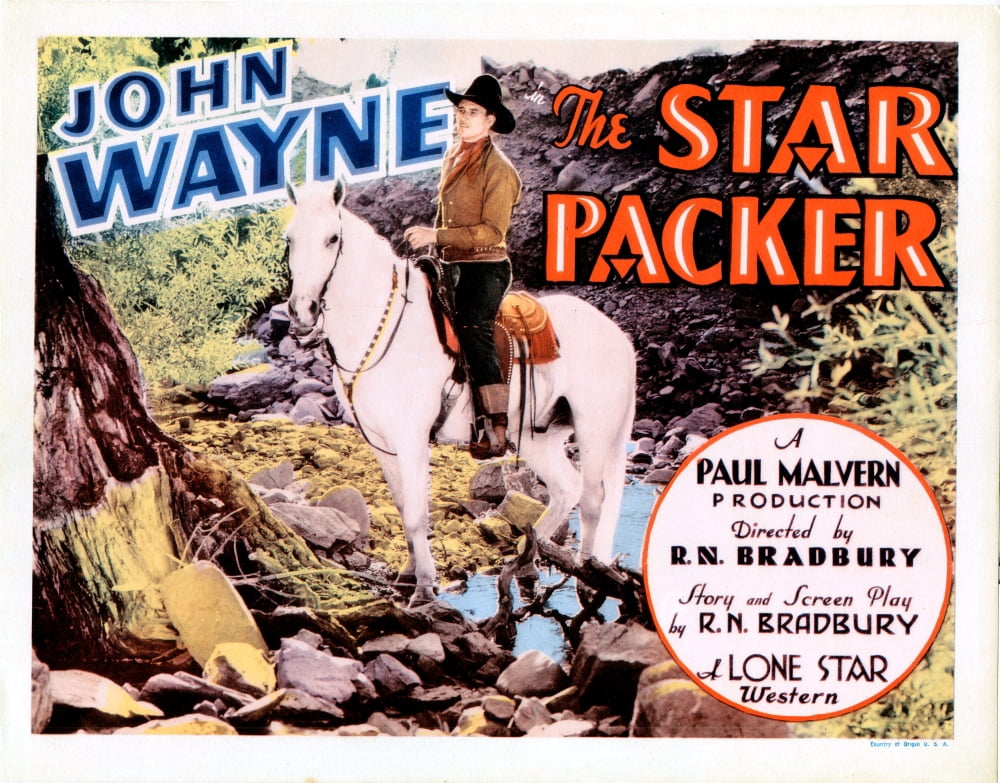The Star Packer U Canvas Art - (28 x 22)