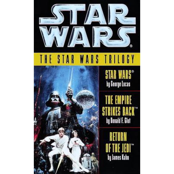Pre-Owned The Star Wars Trilogy: Star Wars/The Empire Strikes Back/Return of the Jedi (Paperback) by George Lucas, James Kahn, Donald F Glut