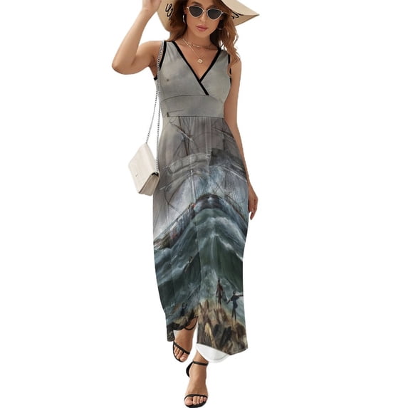 The "Star of Greece" circa Sleeveless Dress ceremony dresses purple dress chic and elegant evening dress