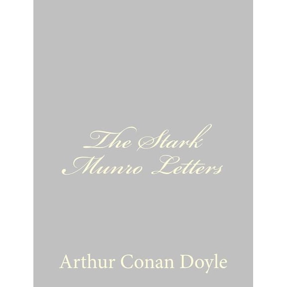 The Stark Munro Letters, (Paperback)
