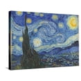 thumbnail image 1 of Art.com The Starry Night, June 1889 Stretched Canvas Print Wall Art by Vincent van Gogh, 32" x 24", 1 of 4