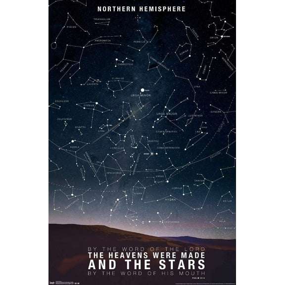 The Stars Wall Poster, 14.725" x 22.375"