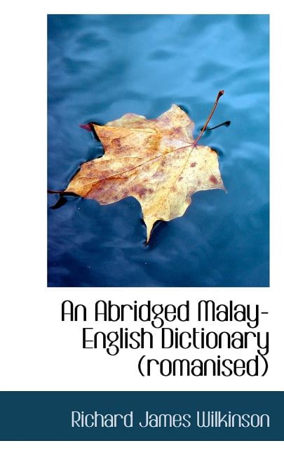 An Abridged Malay-English Dictionary (Paperback)