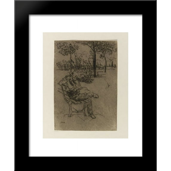 The Statue of Liberty 20x24 Framed Art Print by Julian Alden Weir