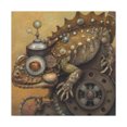 thumbnail image 1 of The Steampunk Horned Lizard - Canvas, 1 of 10