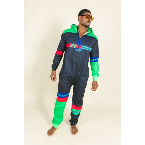 The Steep and Deep - Shinesty Retro Black Onesie  Small