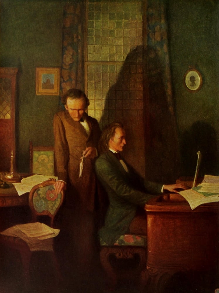 The Steinway Collection 1919 Wagner & Liszt Canvas Art - Newell C Wyeth (18 x 24)