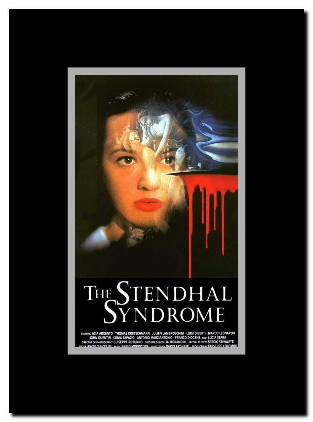 The Stendhal Syndrome Framed Movie Poster