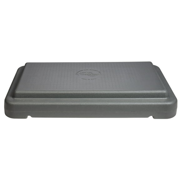 The Step 4" Stackable Aerobic Exercise Platform with Non-Slip Surface and Nonskid Feet