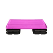 The Step Circuit Size Platform with Four 4 Freestyle Risers - Pink
