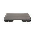 thumbnail image 1 of The Step Original Circuit Size Aerobic Stepper Platform with Grey Nonslip Platform and Two Original Black Risers, 1 of 7