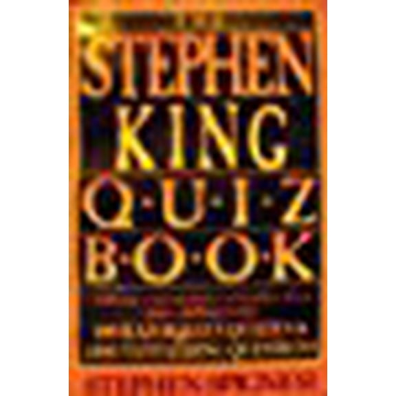 Pre-Owned The Stephen King Quiz Book (Paperback)