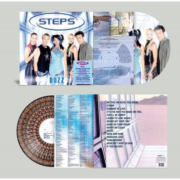 The Steps - Buzz - Zoetrope Picture Disc - Music & Performance - Vinyl