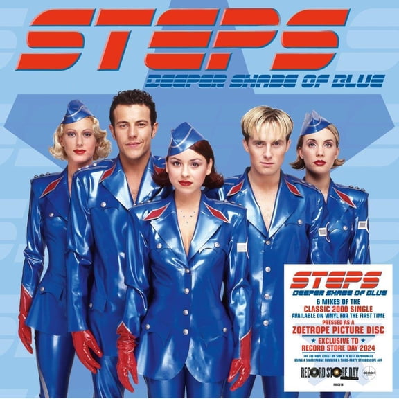The Steps - Deeper Shade Of Blue: The Remixes - Limited Zoetrope Picture Disc Vinyl - Music & Performance