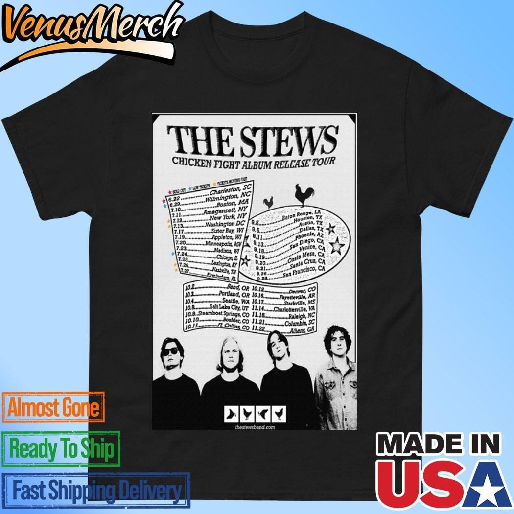 The Stews The Chicken Fight Tour 2024 Poster Shirt