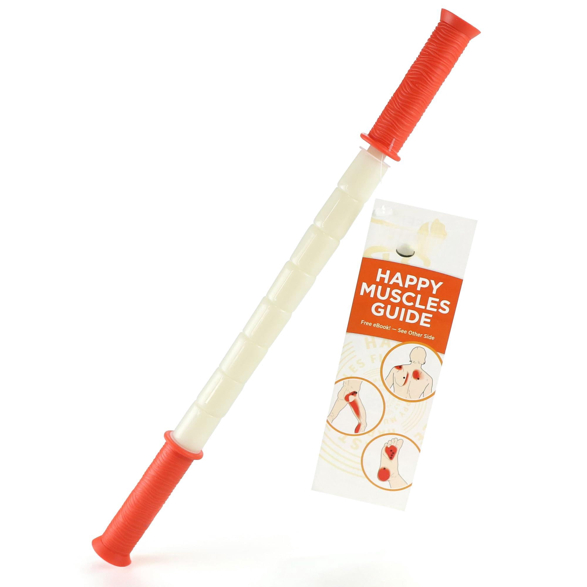 The Stick - Bendy 18" Flexible Roller For Myofascial Release & Trigger Points Bendable Deep Tissue  Shoulders Improve