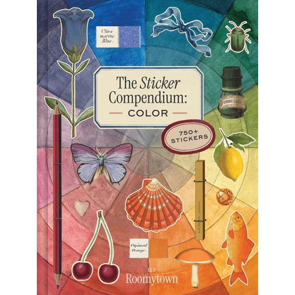 The Sticker Compendium Color: 750+ Stickers, (Paperback)